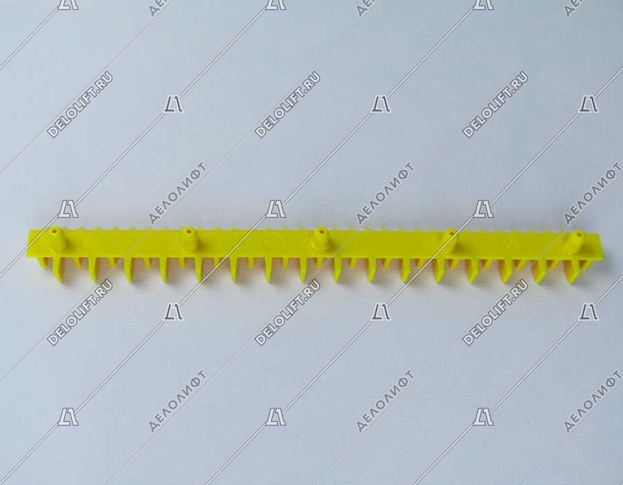 Демаркационная линия, правая, Velino FT823, L - 409 мм, желтая