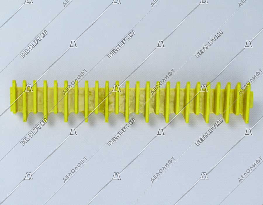 Демаркационная линия, фронтальная, 506 NCE, L - 183 мм; 22 зубца, желтая