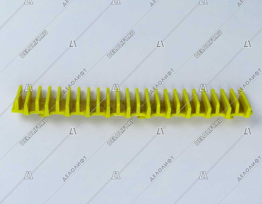Демаркационная линия, фронтальная, 506 NCE, L - 183 мм; 22 зубца, желтая