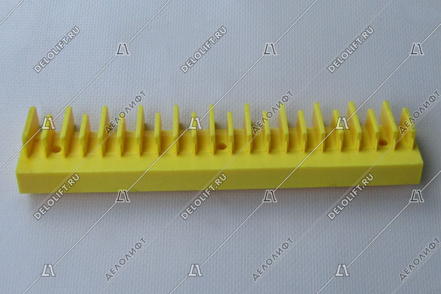Демаркационная линия, фронтальная, 1200L, 11 зубцов, желтая