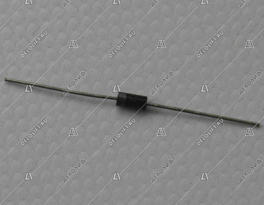 Диод, DIOTEC SEMICONDUCTOR, 1N4007 (DO-41), 1А, 1000В, выпрямительный