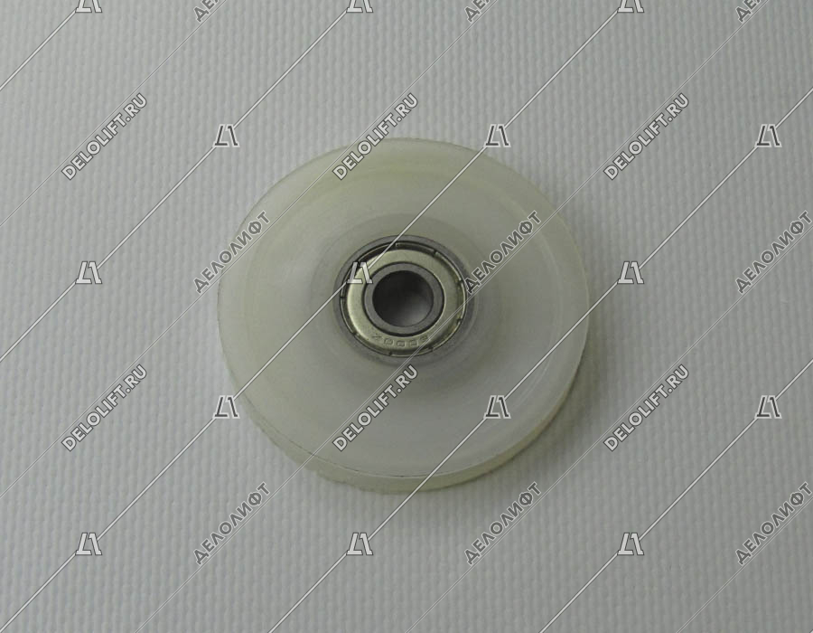 Ролик тросика синхронизации/бесконечности, D - 65 мм, внутренний диаметр 10 мм, тросик 3 мм