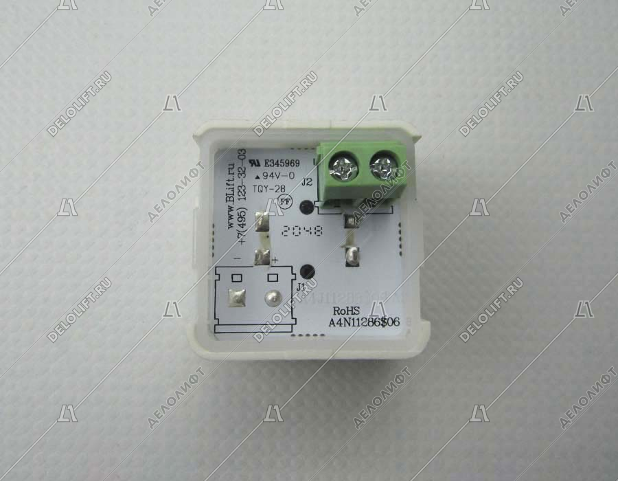 Кнопка вызова/приказа, KA302W-OTM, "Отмена", без подсветки, тип A4N11286$06