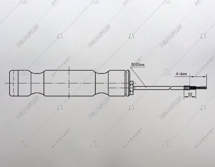 Устройство контроля перегрузки, УКП2.4-2Ц (установка датчиков в балансирную подвеску)