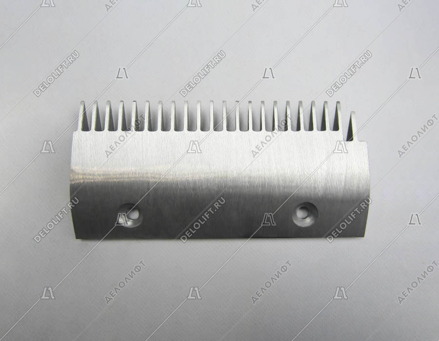 Гребенка входной площадки, SCE, 22 зубца, 200x97 мм, правая, алюминий