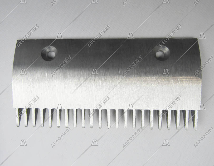 Гребенка входной площадки, SCE, 22 зубца, 198x97 мм, центральная, алюминий