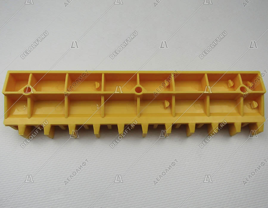 Демаркационная линия, QSTJ.0a-102, фронтальная правая, пластик, желтая