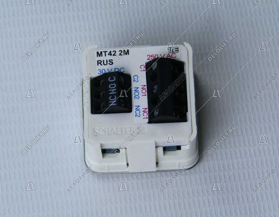 Кнопка вызова/приказа, MT42-2M RUS, вызов диспетчера, выдавленная надпись, без подсветки