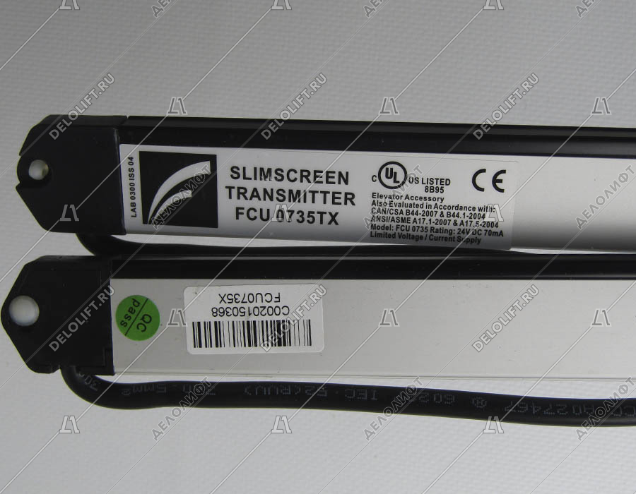 Фотобарьер, Slimscreen-35, FS FCU0735, L - 1889 мм, кабель - 3,4 м