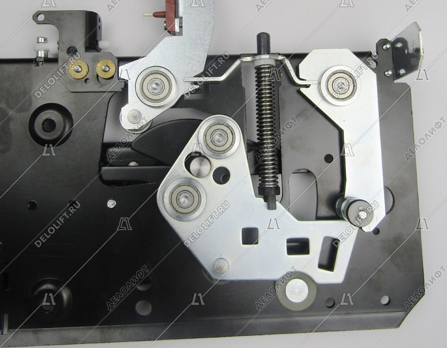 Отводка привода ДК, смещение 0-100 мм, NH - 450 мм, для двигателя привода MIDI/SUPRA, с замком, левая