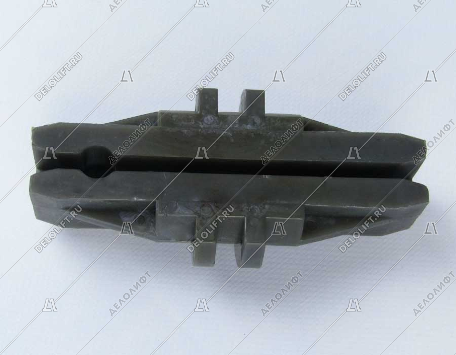 Вкладыш башмака направляющей противовеса, B - 6 мм, пластик