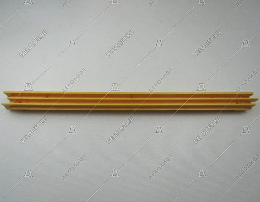 Демаркационная линия, QSTJ.0a-105, правая, пластик, желтая