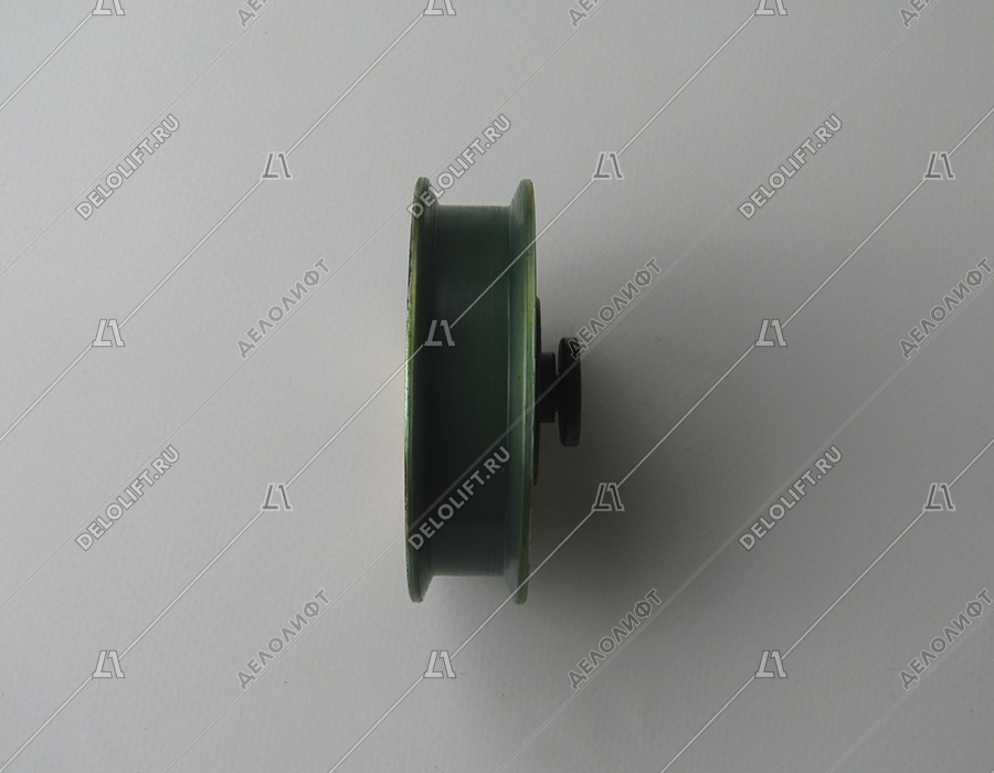 Ролик каретки дверей кабины, TECHNA, резиновая поверхность DO2000, D2200, D - 76 мм, H - 20 мм