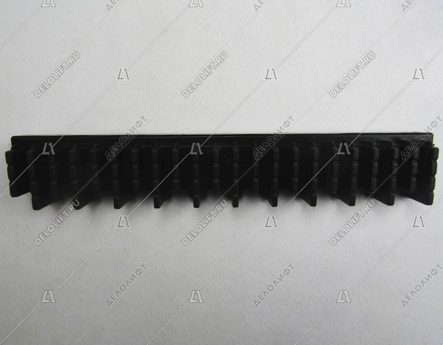 Демаркационная линия, QSTJ.0a-106, фронтальная левая, пластик, черная