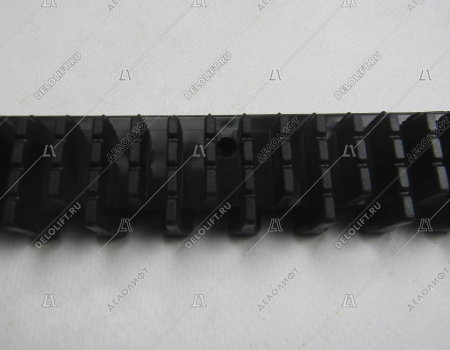 Демаркационная линия, QSTJ.0a-106, фронтальная левая, пластик, черная