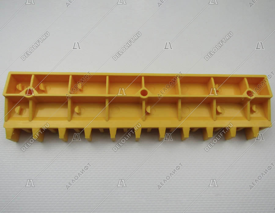 Демаркационная линия, QSTJ.0a-104, фронтальная левая, пластик, желтая