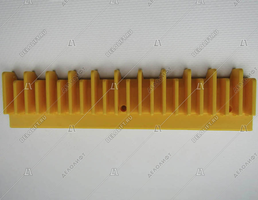 Демаркационная линия, QSTJ.0a-104, фронтальная левая, пластик, желтая