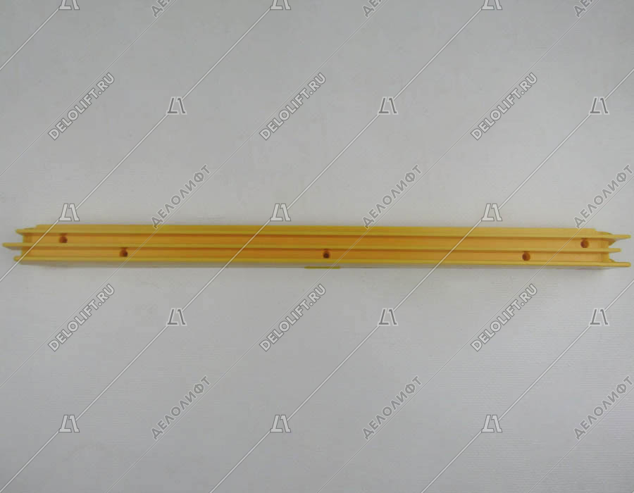 Демаркационная линия, левая, L - 400 мм, жёлтая, пластик