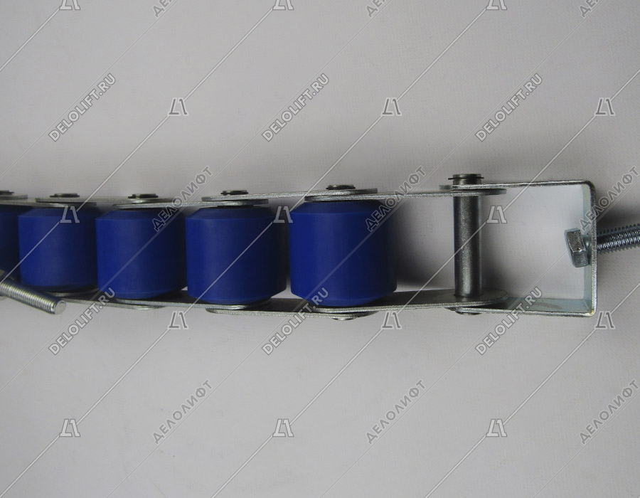 Прижимная цепь поручня, XO-508, 8 роликов, 60x55 мм