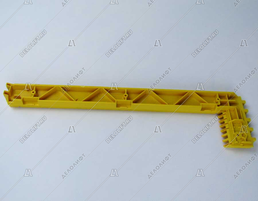 Демаркационная линия, правая, 9300, L - 402 мм, желтая, пластиковая