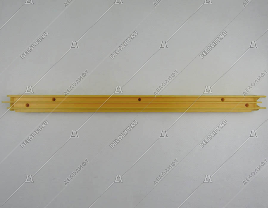 Демаркационная линия, правая, L - 400 мм, жёлтая, пластик