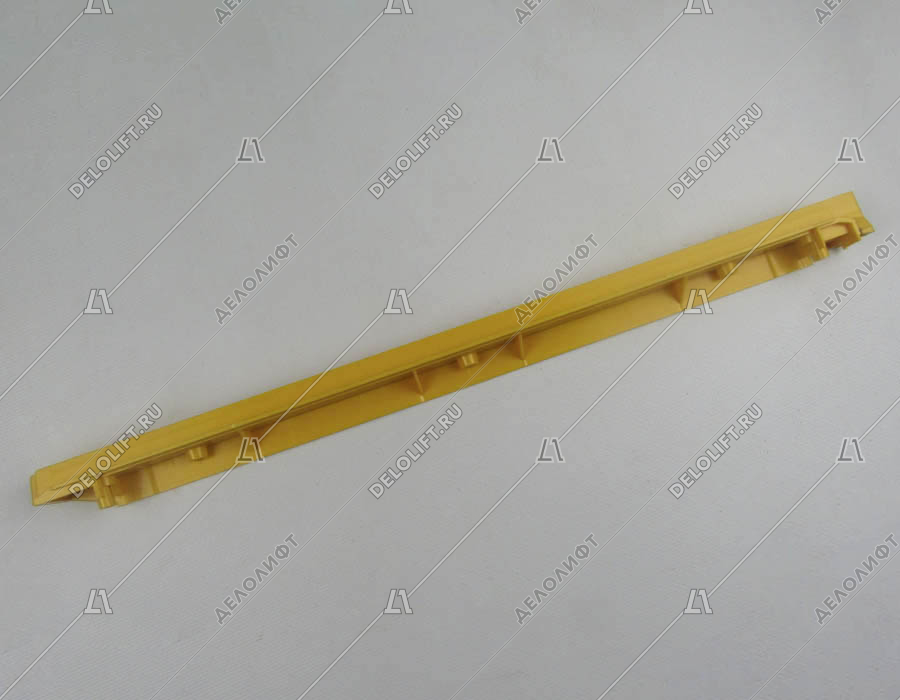 Демаркационная линия, правая, L - 400 мм, жёлтая, пластик