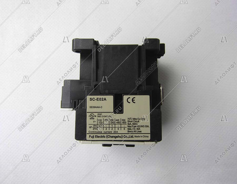 Контактор, SC-E02A, 1NC+4NO, 110В