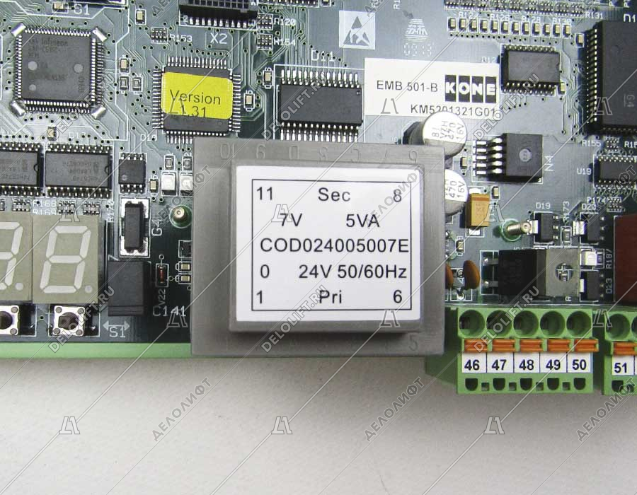 Плата управления эскалатором, PCB EMB 501-B, стандартная