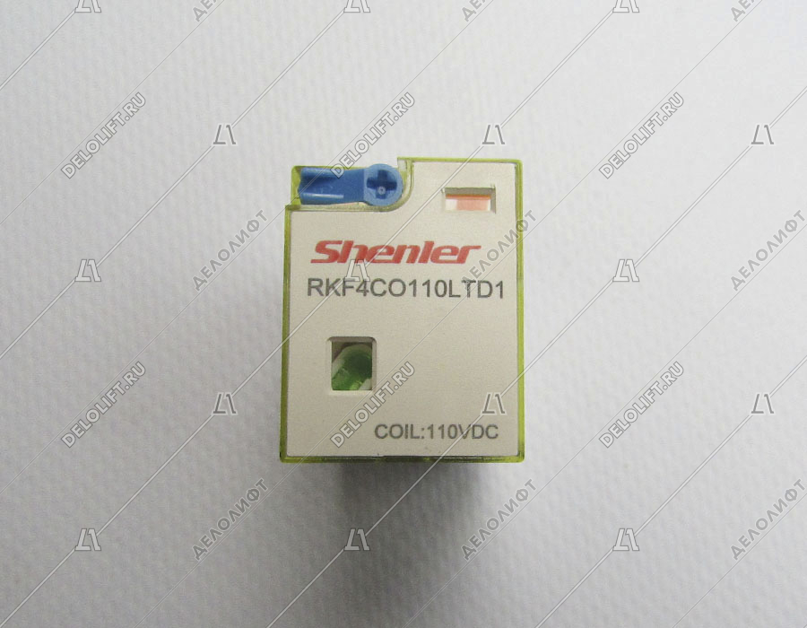 Мини-реле, RKF4CO110LTD1, 4CO 6A, катушка 110В DC, электромеханическое, SHENLER