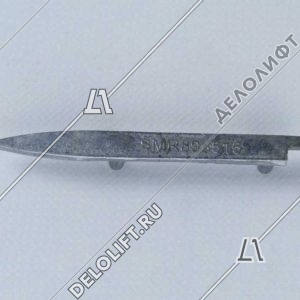 Накладка гребенки, правая (алюминиевая)