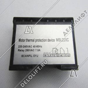 Тепловая защита, MSL220C, 220-240V, 7,5A