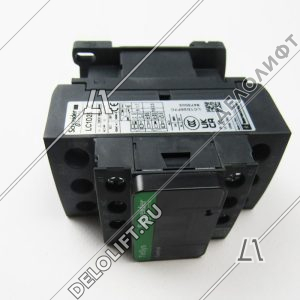 Контактор, LC1D25, TeSys, 3P, 25A, 110VAC, 1НО+1НЗ