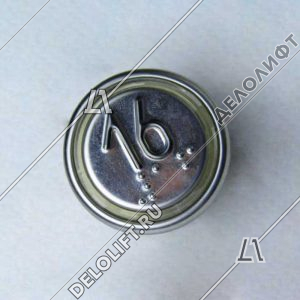 Модуль кнопочный, ВКЛ13А-7-4И, "16" с кодом Брайля (красная индикация)