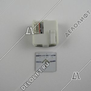 Кнопка приказа, Вверх, квадратная, 24В, красная подсветка, тип A4N11286, с Брайлем