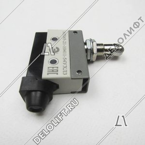 Микропереключатель, МП45-21-10411-54УХЛ3, толкатель с роликом, 1НО-1НЗ, однополюсной/перекидной контакт