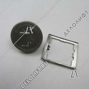 Кнопка приказа, HUNTER, MVLA2-1, VER.3.0, -1 этаж, синяя подсветка