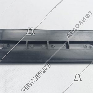 Направляющая поручня эскалатора, L - 168 мм, W - 57 мм, h - 15 мм, пластиковая
