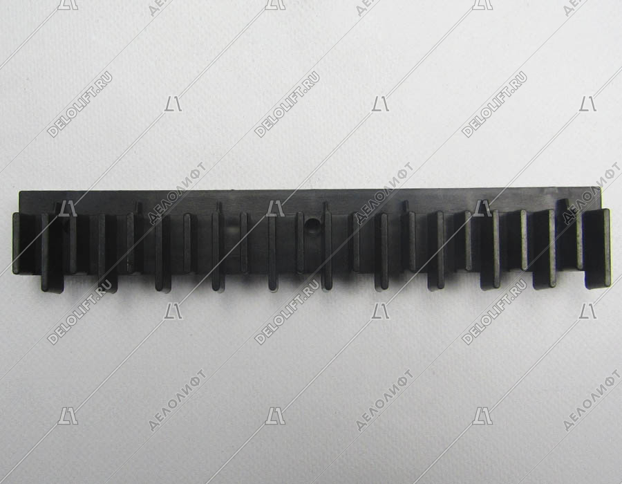 Демаркационная линия, правая, L - 200 мм, пластик, черная