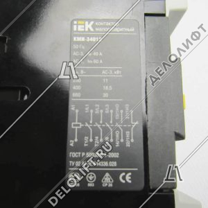 Контактор, IEK, КМИ-34012, 220В, 40А