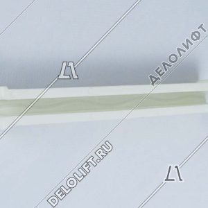 Вкладыш башмака направляющей кабины/противовеса, B22, T - 16 мм, L - 220 мм