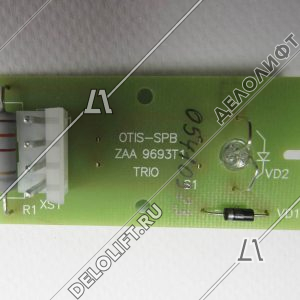 Плата однокнопочного модуля к посту вызова, ZAA9693T1