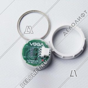 Кнопка вызова/приказа, Venus, 3 этаж, с кодом Брайля, красная подсветка (разъем MLA)