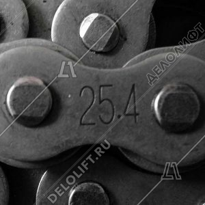 Цепь привода поручня, двухрядная, шаг - 25,4 мм, тип В
