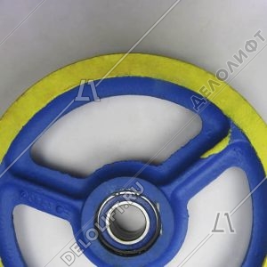 Блок отводной, 435х3х10, в сборе с подшипником, 0411.02.00.005