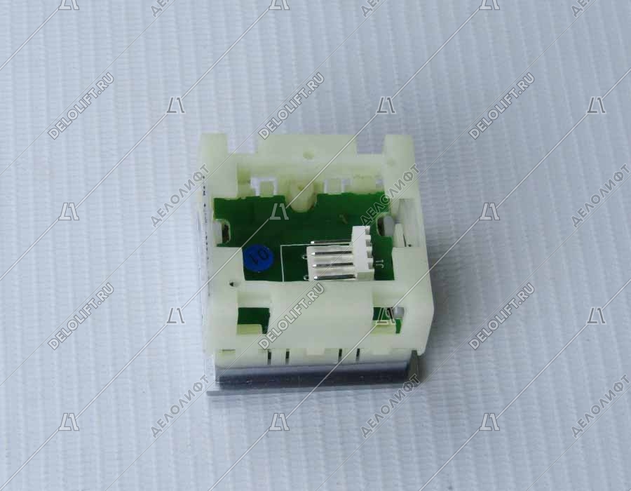 Кнопка вызова/приказа, тип KT40 STEP C, 40х40 мм, Стрелка, красная подсветка