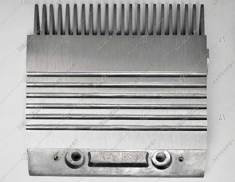 Гребенка входной площадки, ECO, 22 зубца, 202x202 мм, правая, алюминий, тип R3C-A