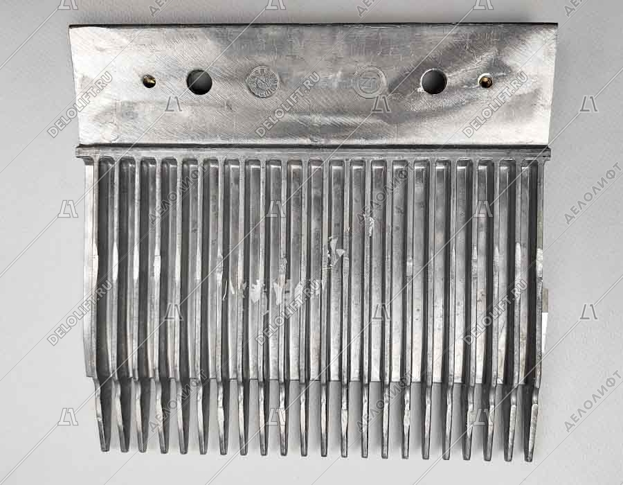 Гребенка входной площадки, ECO, 22 зубца, 202x202 мм, правая, алюминий, тип R3C-A