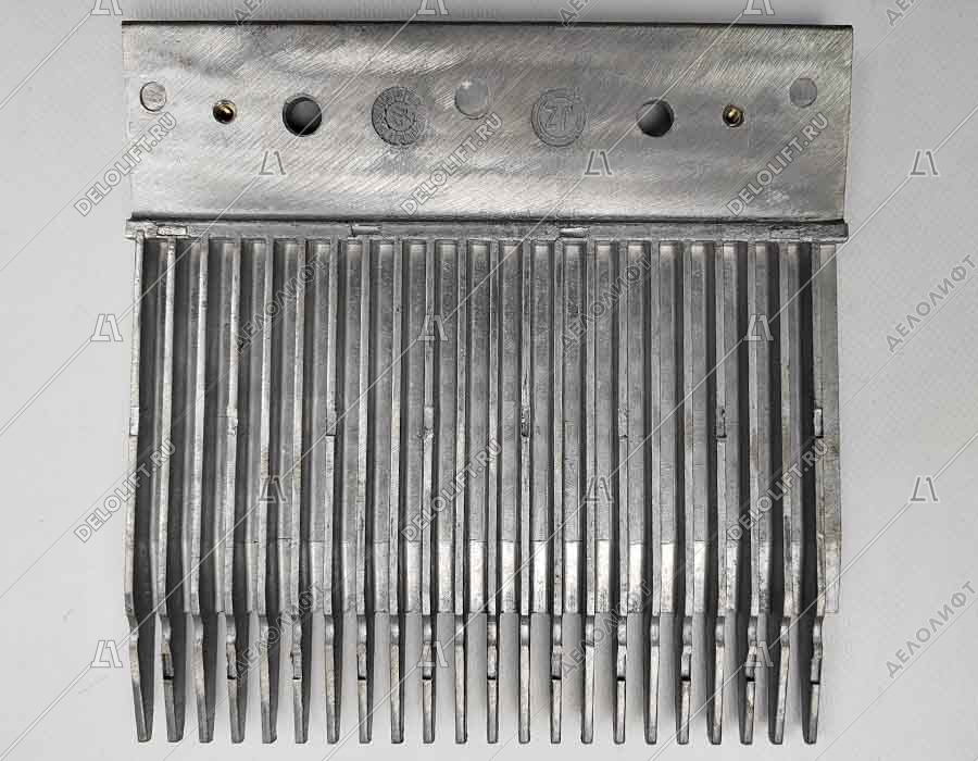 Гребенка входной площадки, ECO, 22 зубца, 202x202 мм, левая, алюминий, тип R3C-B