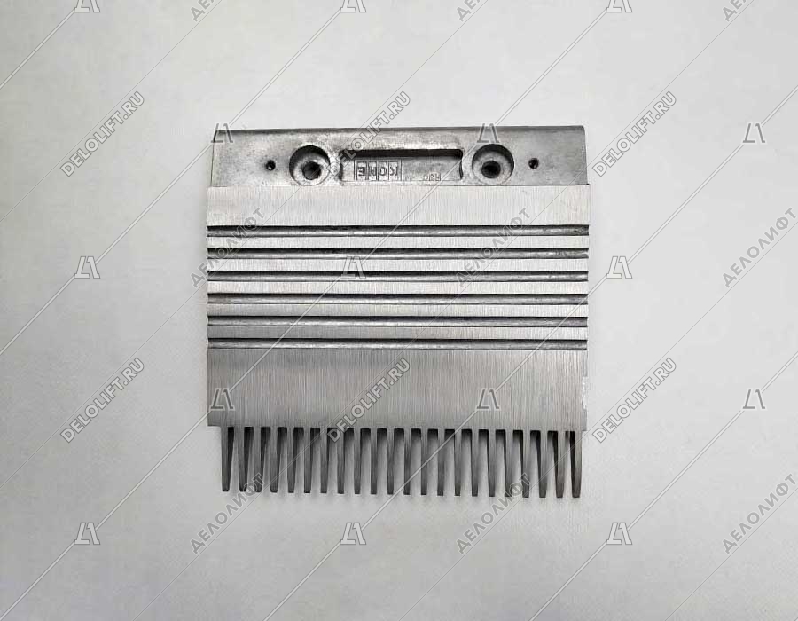 Гребенка входной площадки, ECO, 22 зубца, 202x202 мм, левая, алюминий, тип R3C-B