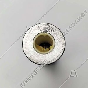 Ось цепи ступеней, R20 13KV, L - 108 мм, D - 30,4 мм, d - 12,8 мм, с шайбой
